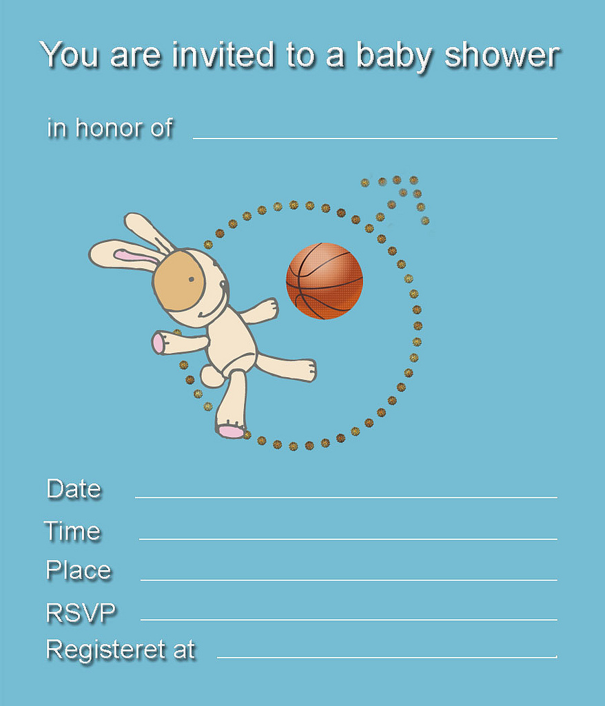 Free Printable Baby Shower Invitations Boys