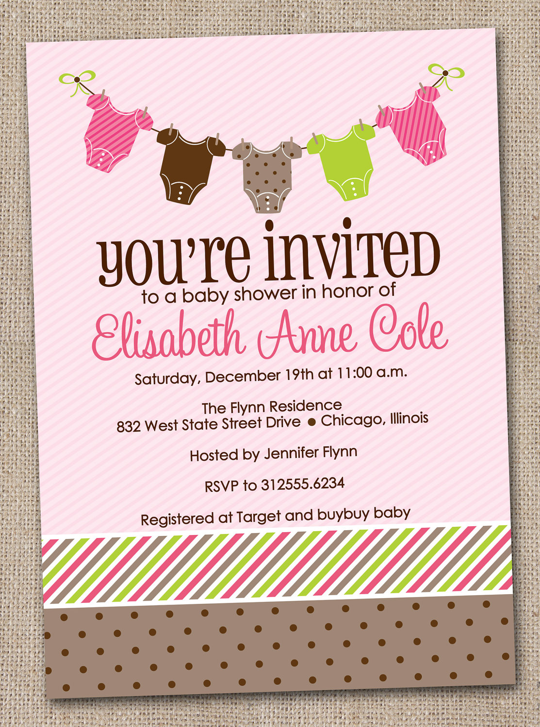Invitations Baby Shower Girl Free Printables