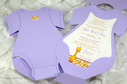 inexpensive baby shower invitations