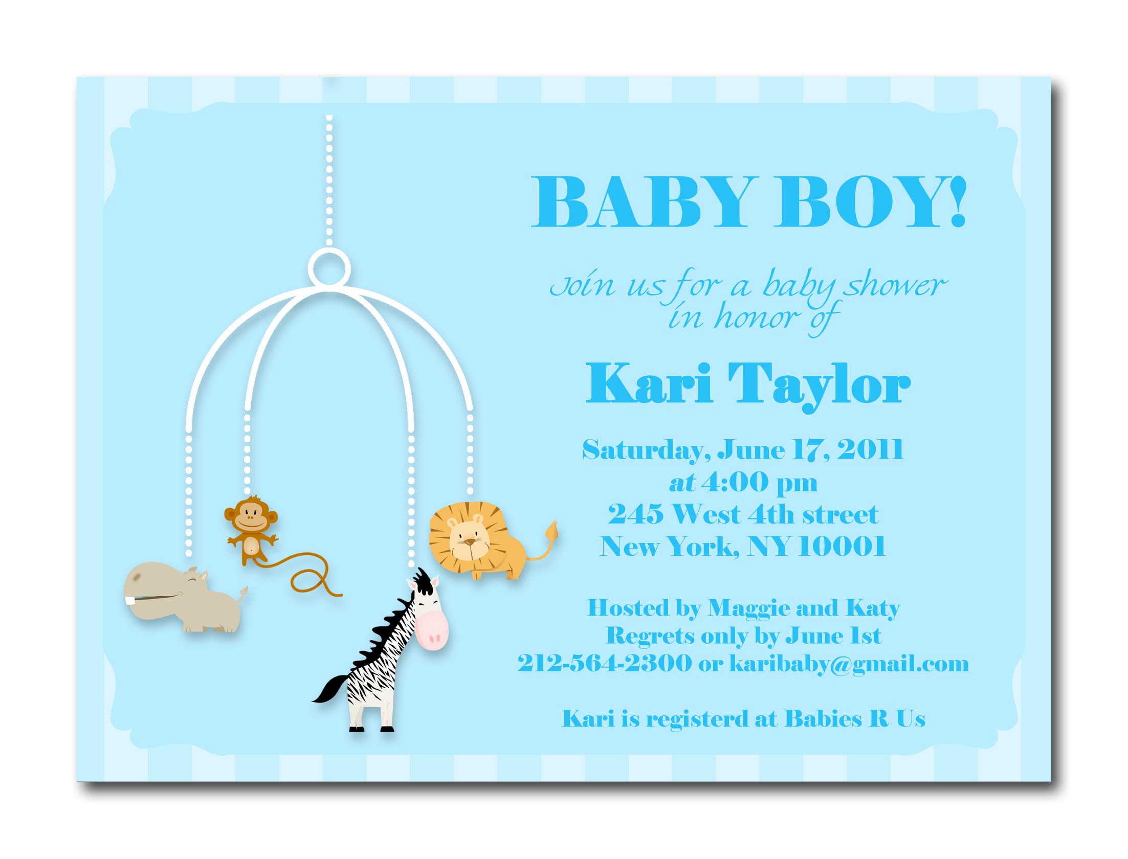 Baby Boy Shower Invites | Dolanpedia