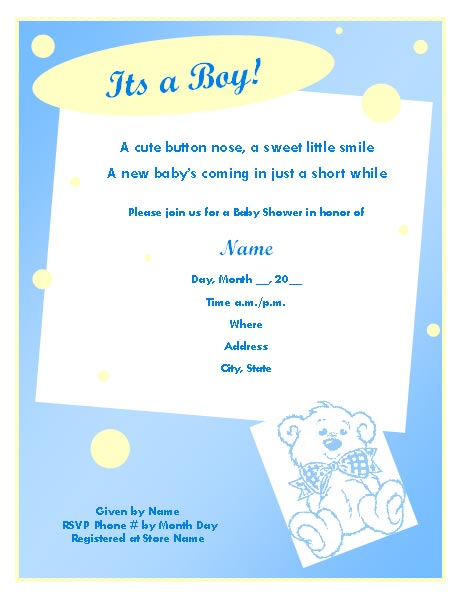 Baby Shower Invitation Wording3