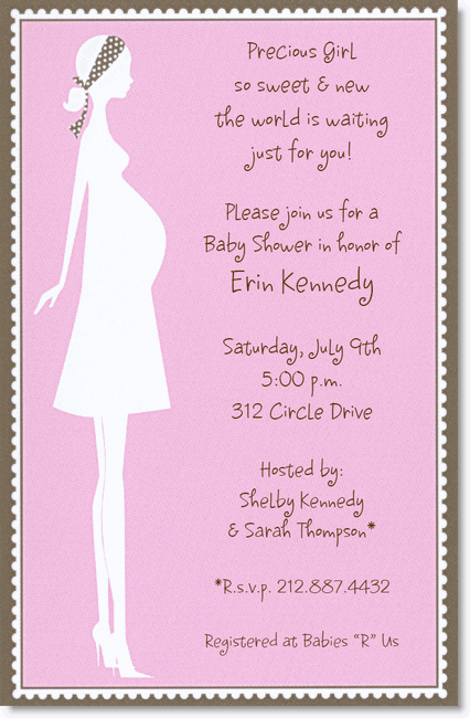 Baby Girl Shower Invitation Wordings