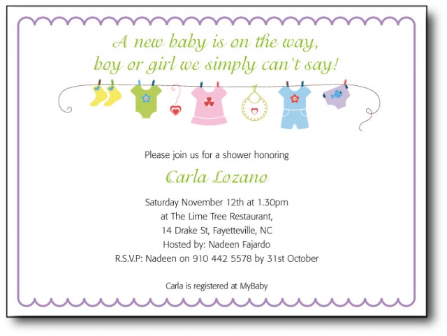 Baby Shower Invites Ideas