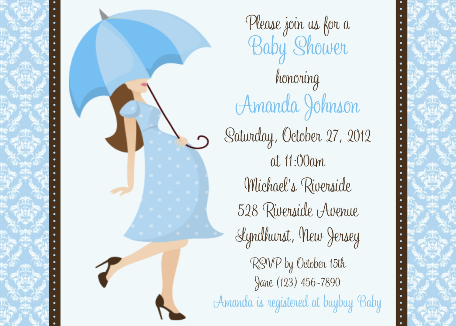 Baby Shower Invites for Boy