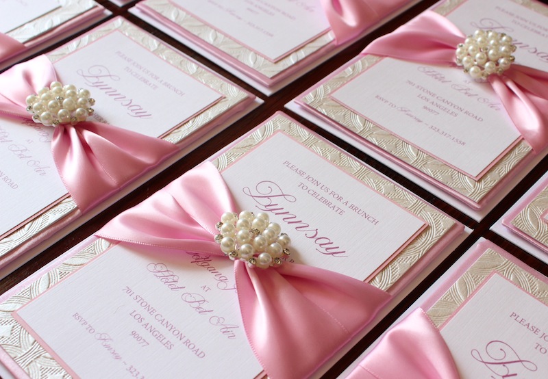 fancy baby shower invitations