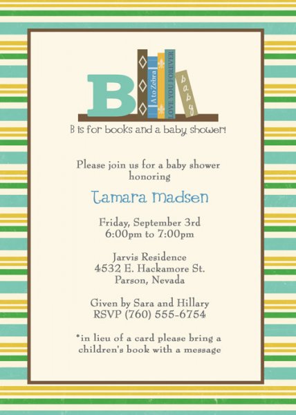 Book Baby Shower Invitations3