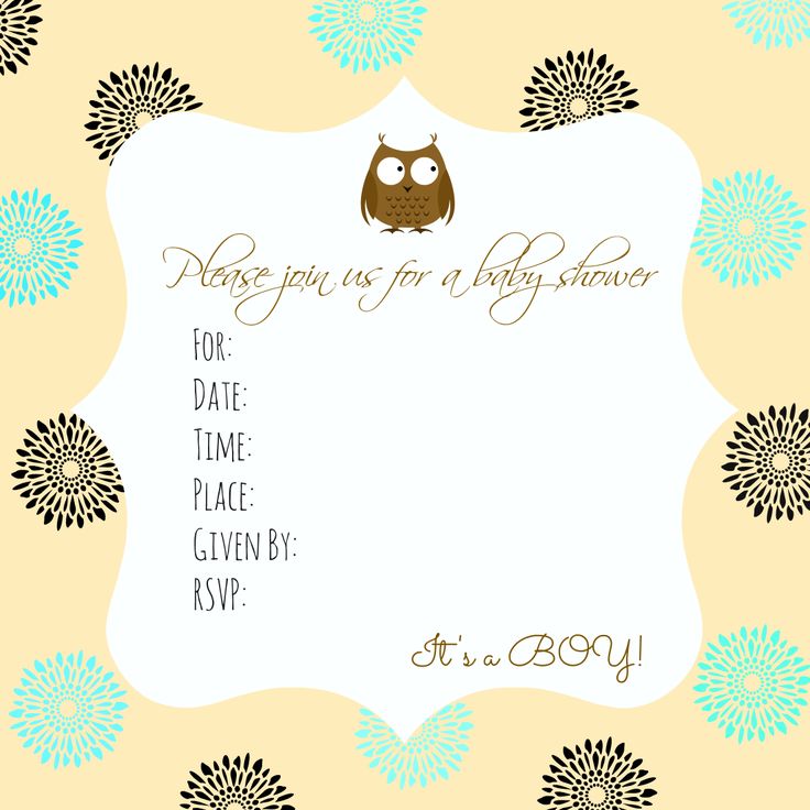 Printable Baby Shower Invitation Template from www.dolanpedia.com