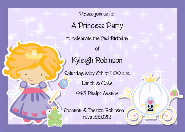 Birthday Invitations Quotes For Kids 2