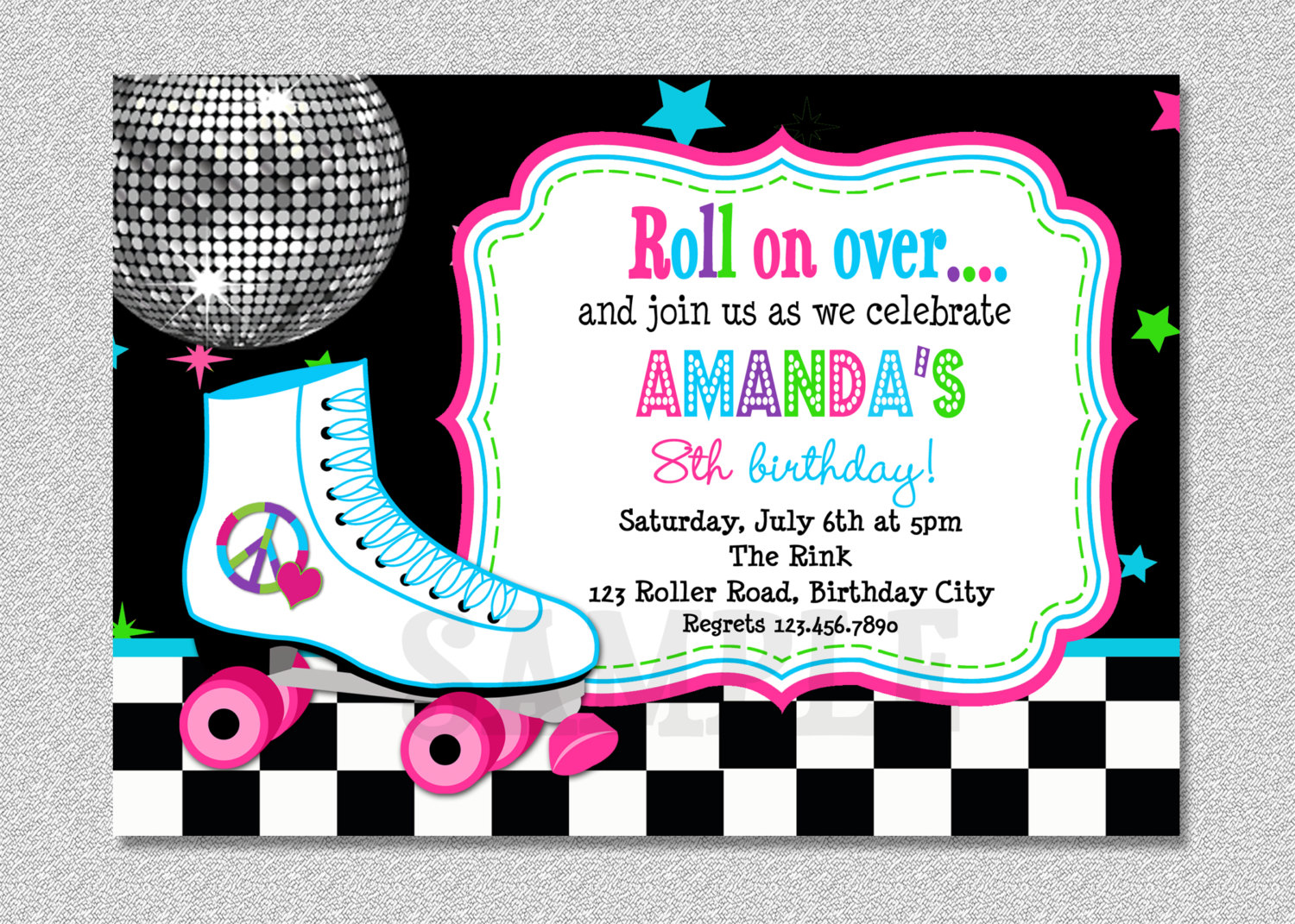Free Printable Roller Skating Birthday Party Invitations Dolanpedia free-printable-roller-skating-birthday-party-invitations-dolanpedia