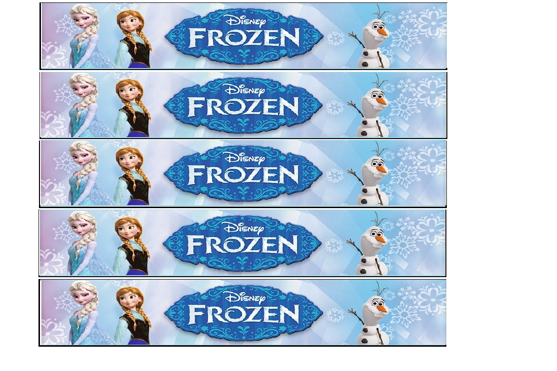 Frozen Birthday Parade Drive By Frozen Birthday Party Bottle Label Frozen Water Bottle Wrapper Label Printable Templates Invitations Announcements