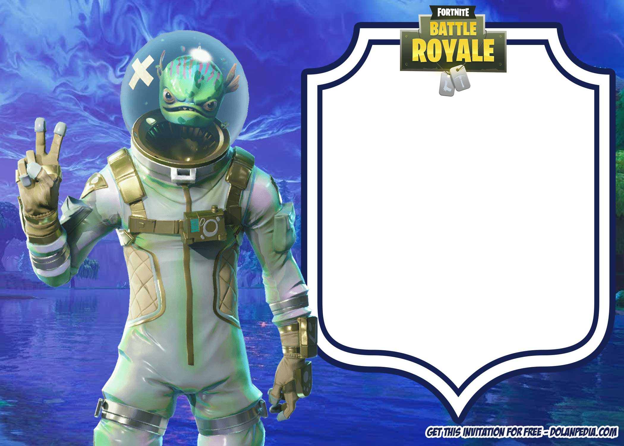 19+ FREE Printable Fortnite Games Invitation Templates Dolanpedia