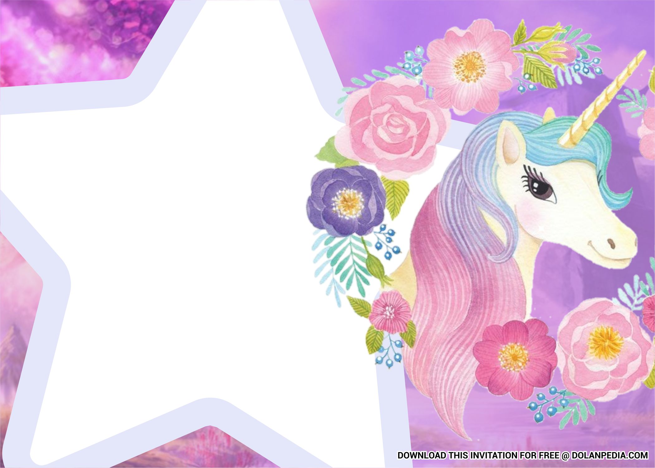 Unicorn Invitation Free Printable Templates Easy To Download In 2021 unicorn-invitation-free-printable-templates-easy-to-download-in-2021