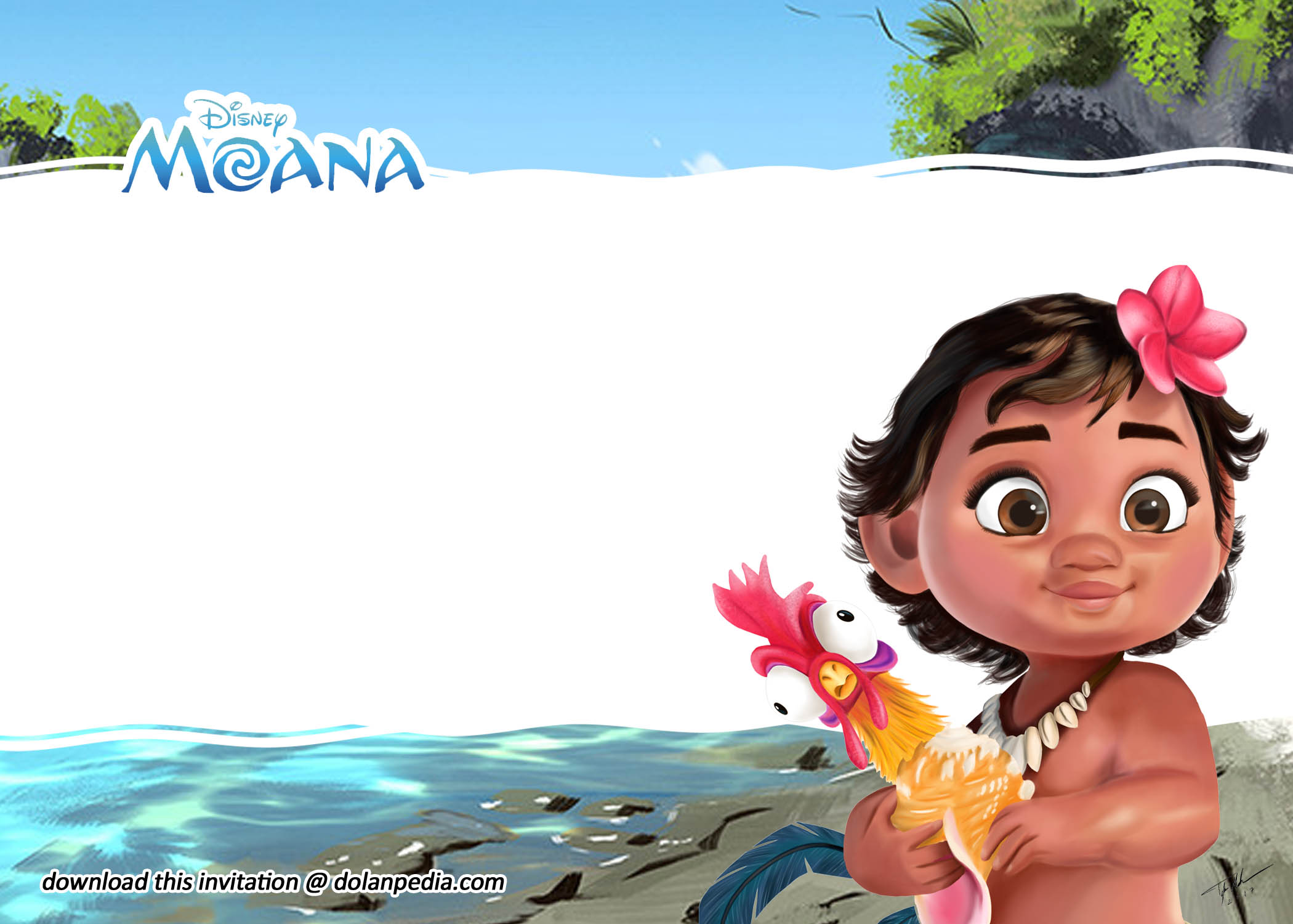 Moana Birthday Invitation Template Free free-moana-birthday-invitation-template-new-download-hundreds-free-printable-birthday