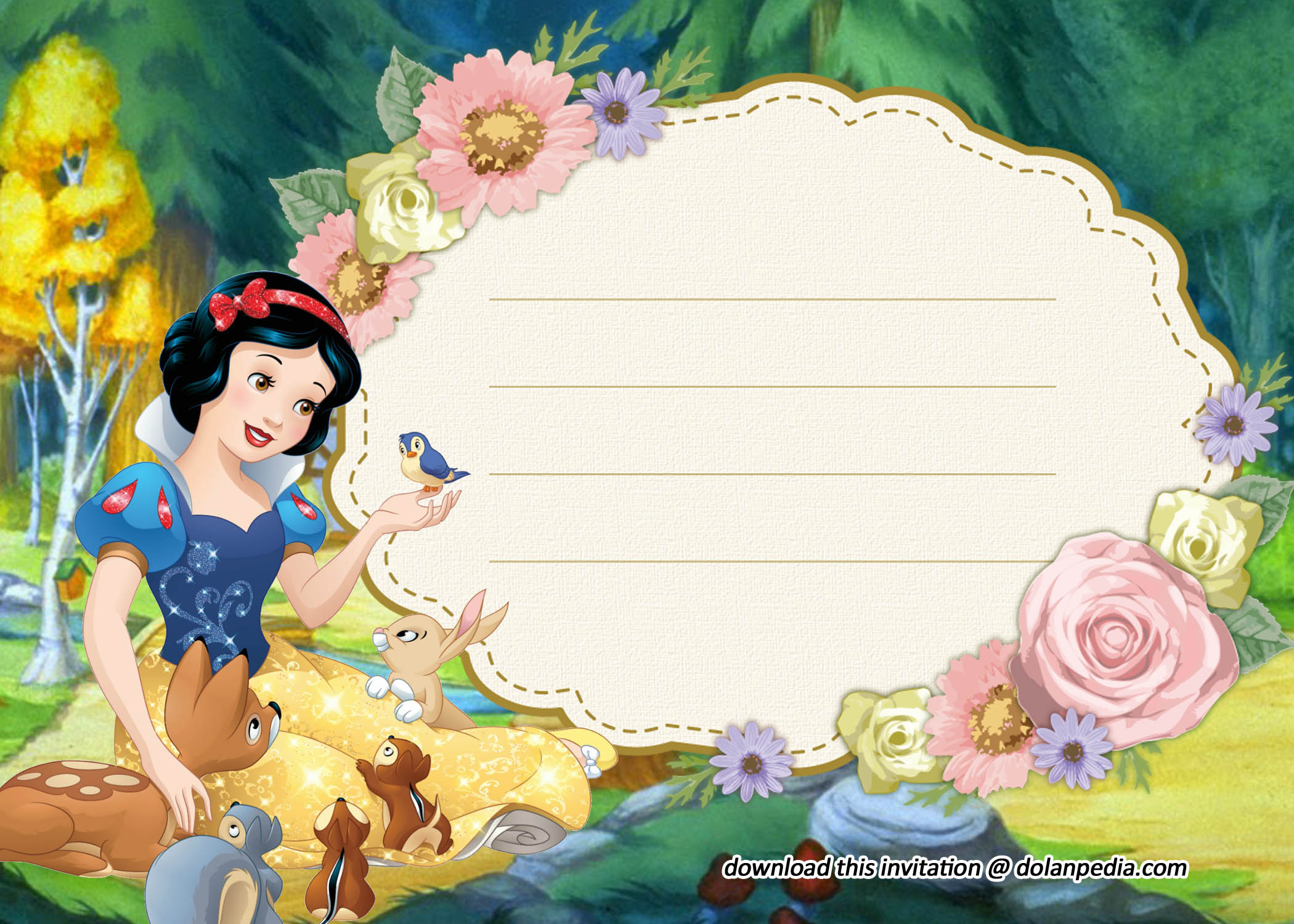 snow-white-invitations-templates-free