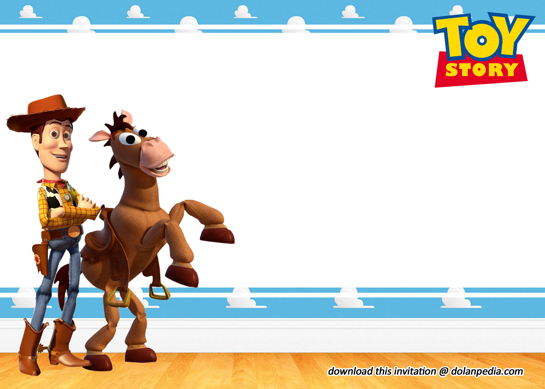 Free editable Toy Story Invitation Templates DolanPedia Invitations