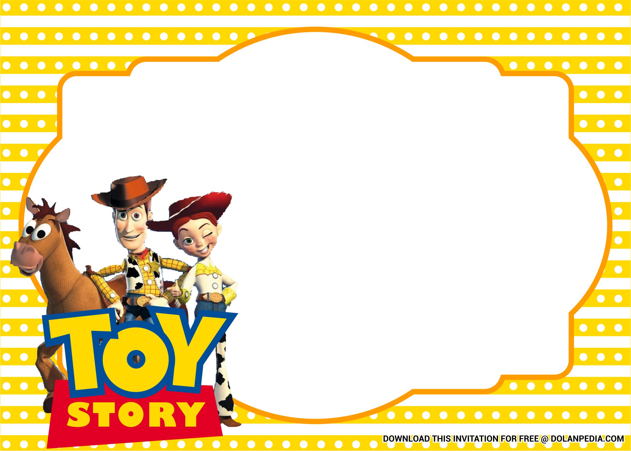 Free Printable Toy Story Invitation Template Printable Templates