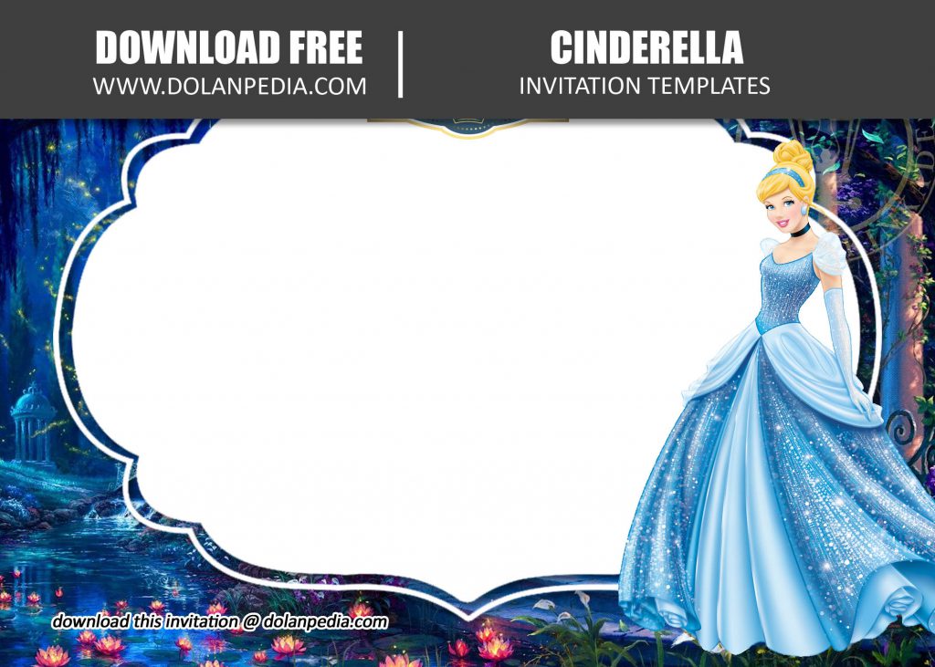 Free Printable Elegant Cinderella Invitation Templates Dolanpedia awesome-free-template-free-printable-cinderella-royal-invitation