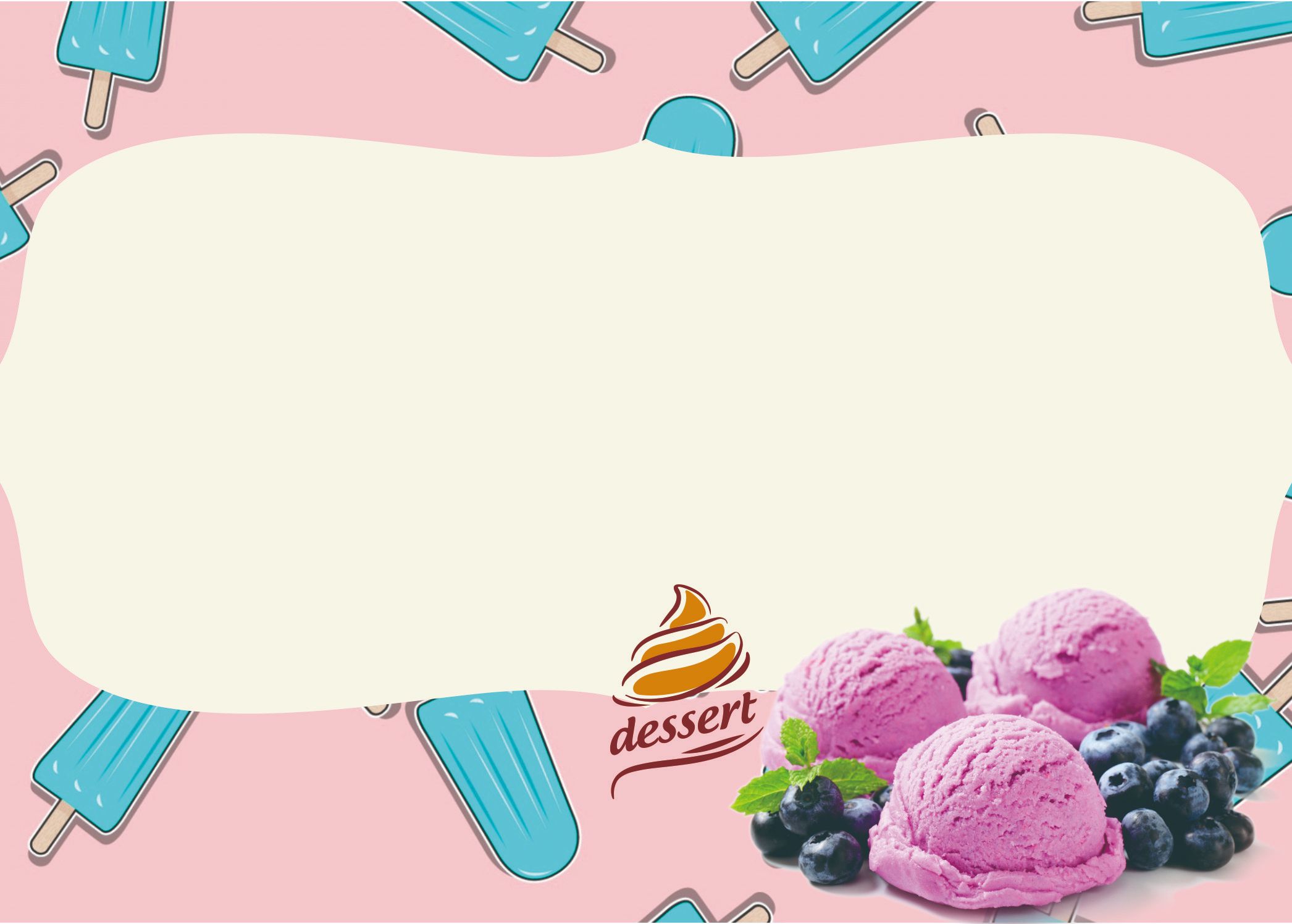 Ice Cream Invitation Template Free