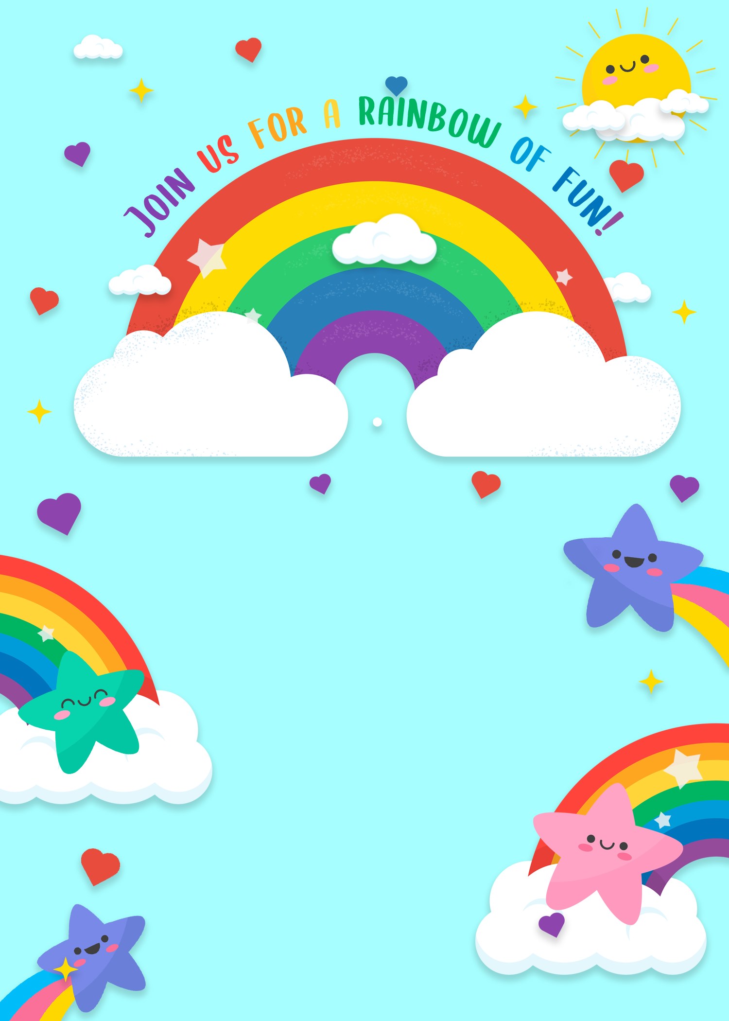 9-colorful-rainbow-birthday-party-invitation-templates-dolanpedia