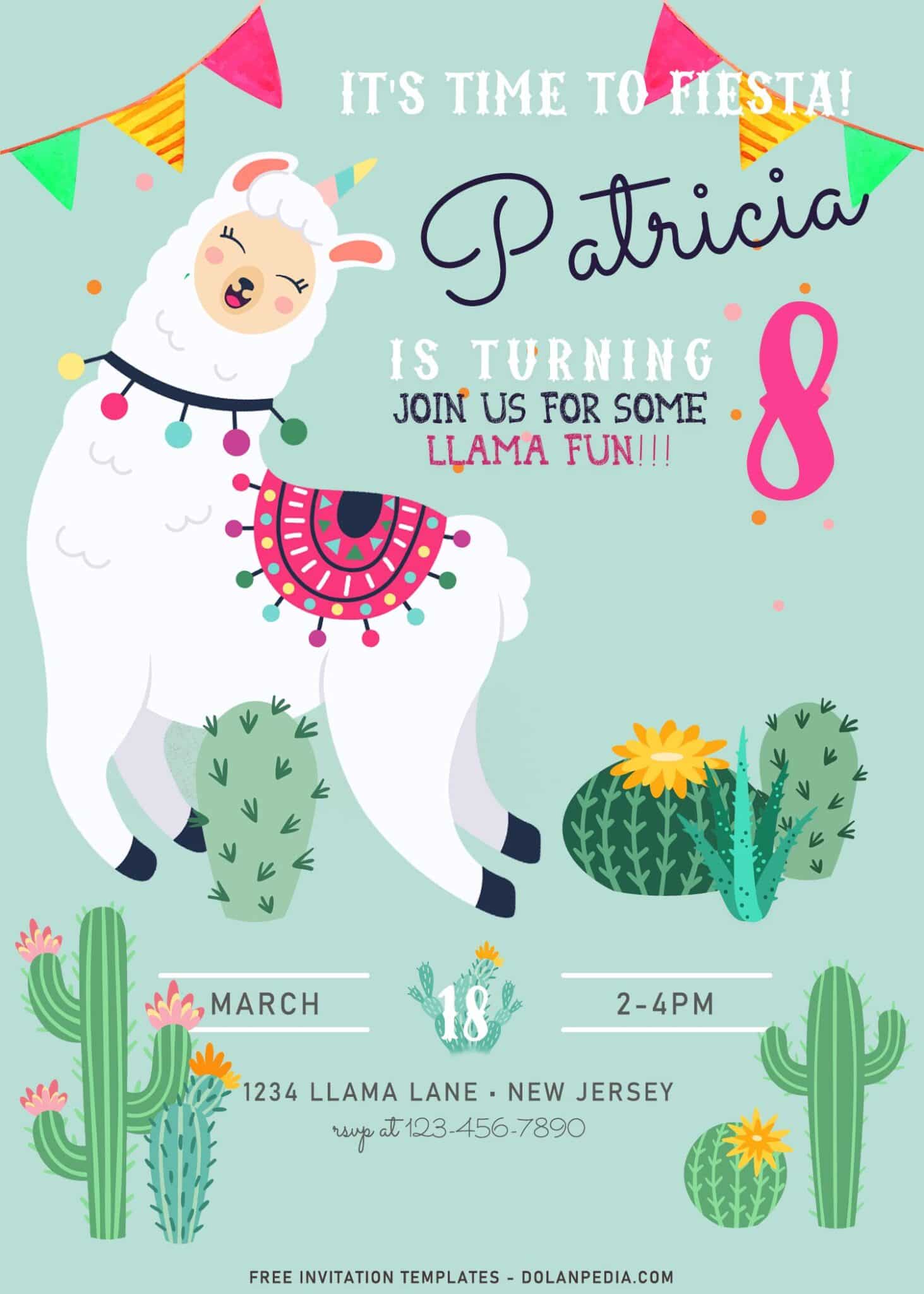 10-a-whole-llama-fun-birthday-invitation-templates-dolanpedia